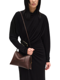 Wandler slouchy shoulder bag Coffee Crust calf leather (British brand)