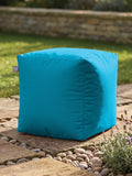 rucomfy Cube Beanbag 38cm polystyrene pouffe, UK version