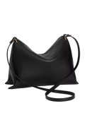 Wandler Penelope small leather tote bag Black Crust, UK version