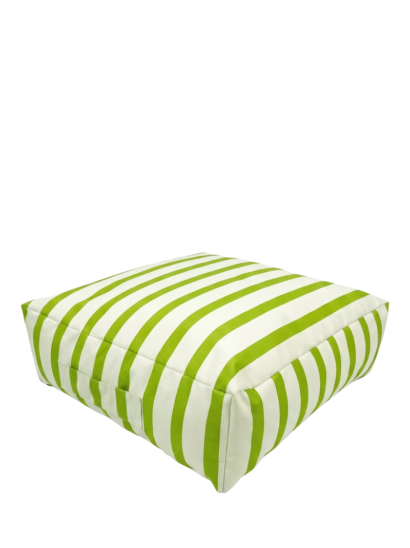 rucomfy striped floor cushion beanbag (British brand)