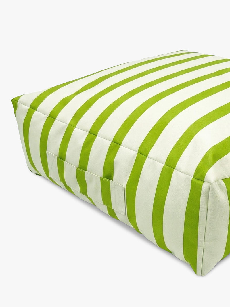 rucomfy striped floor cushion beanbag (British brand)