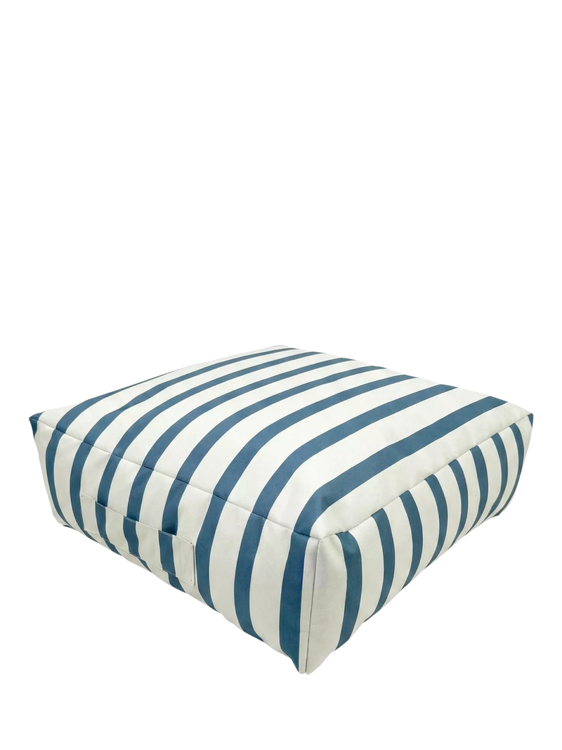 rucomfy Striped Box Floor Cushion Beanbag