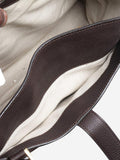 Pre-loved Loro Piana Bellevue tote bag brown leather Italian, UK version