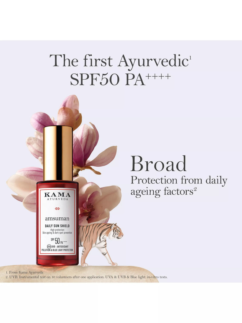 Kama Ayurveda sun shield SPF 50 30ml, imported from the UK