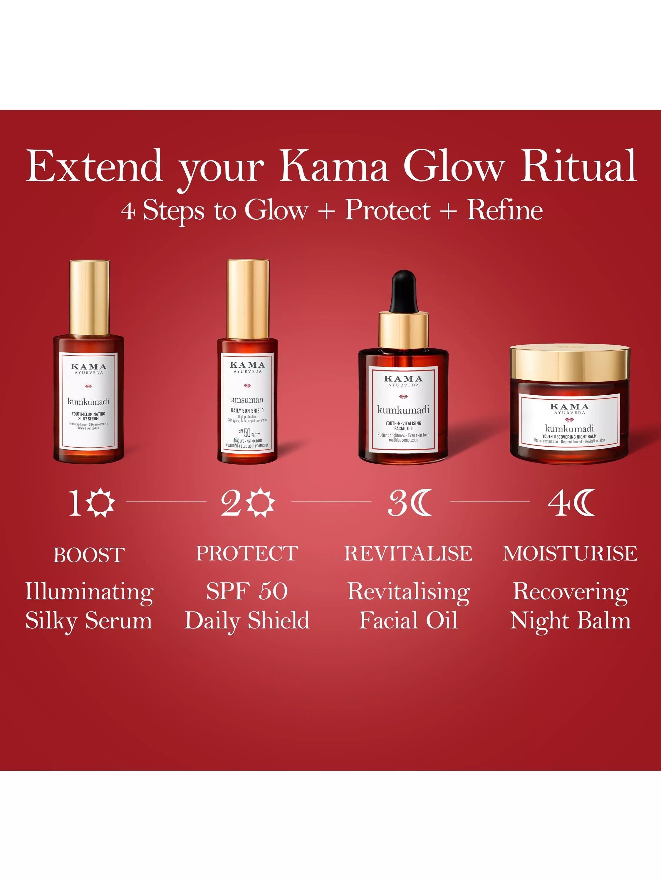 Kama Ayurveda sun shield SPF 50 30ml, imported from the UK