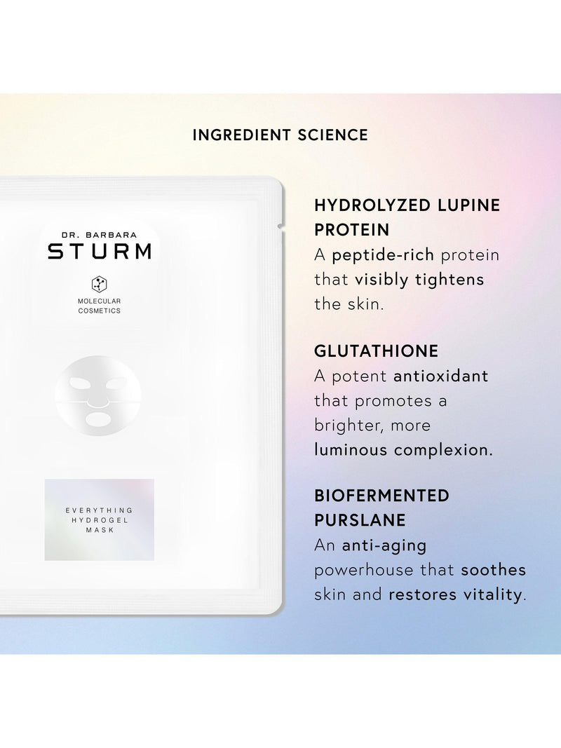 Dr. Barbara Sturm hydrogel sheet mask 34g, imported from the UK