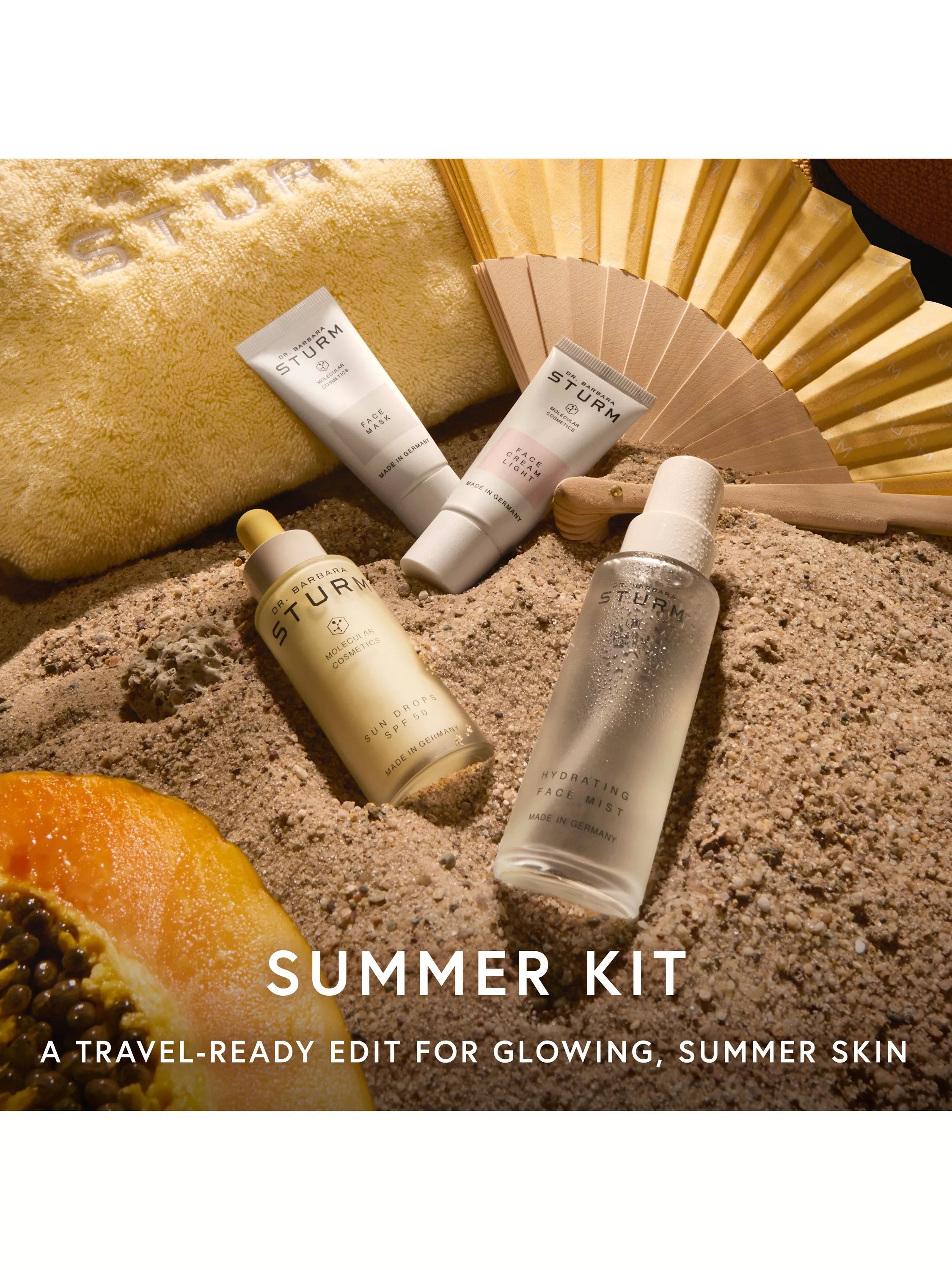 Dr. Barbara Sturm summer skincare gift set (British brand)