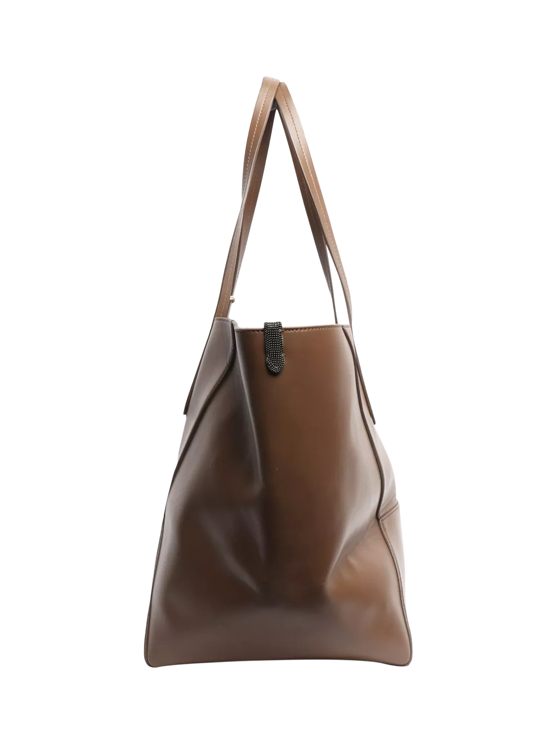 Brunello Cucinelli BC Duo tote bag brown - British product