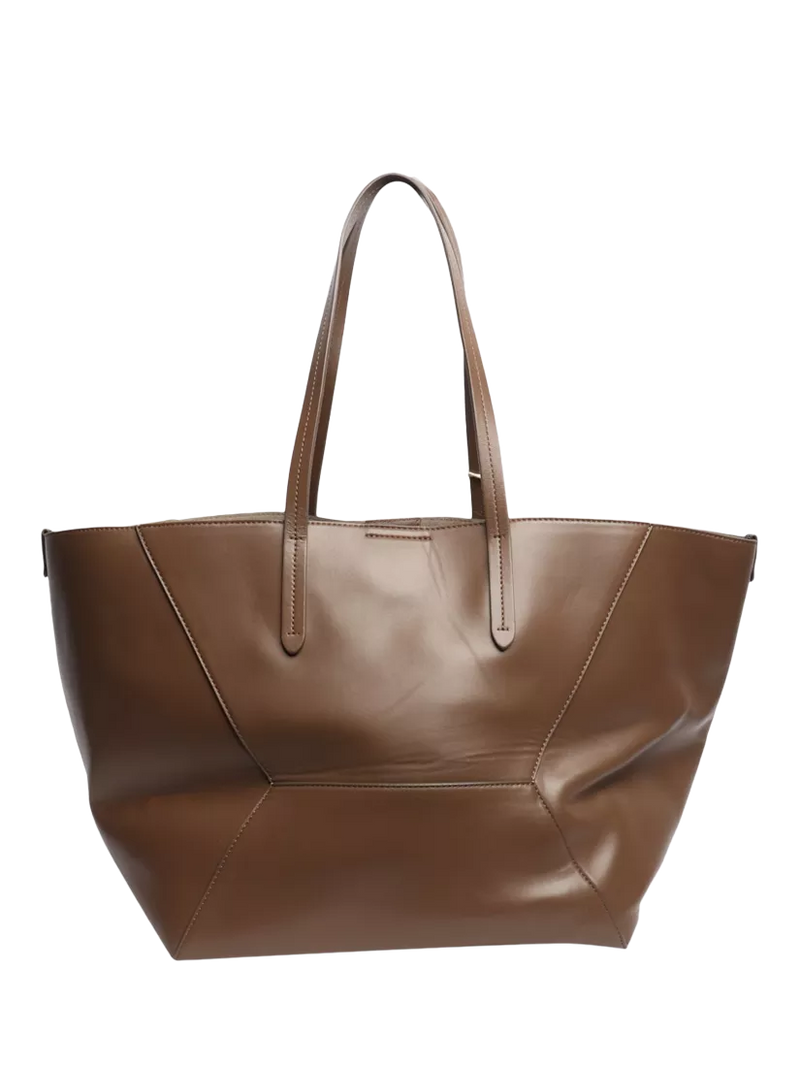 Brunello Cucinelli BC Duo tote bag brown - British product