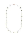 Nina B baguette cubic zirconia necklace 45cm - British product