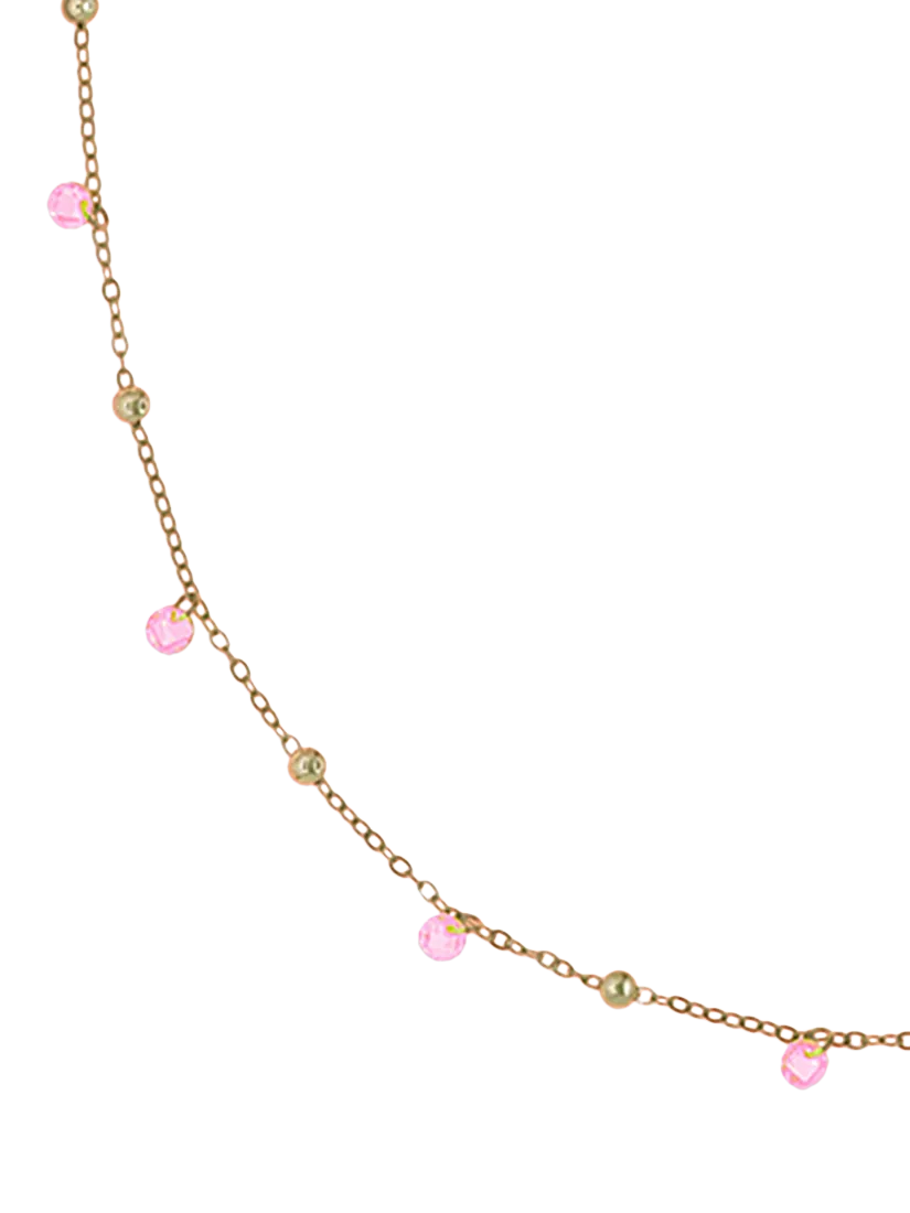 Nina B Tivoli crystal and bead necklace 45cm, UK version