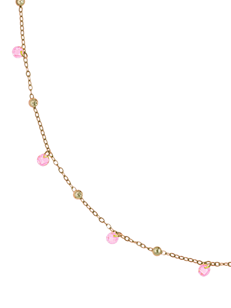 Nina B Tivoli crystal and bead necklace 45cm, UK version