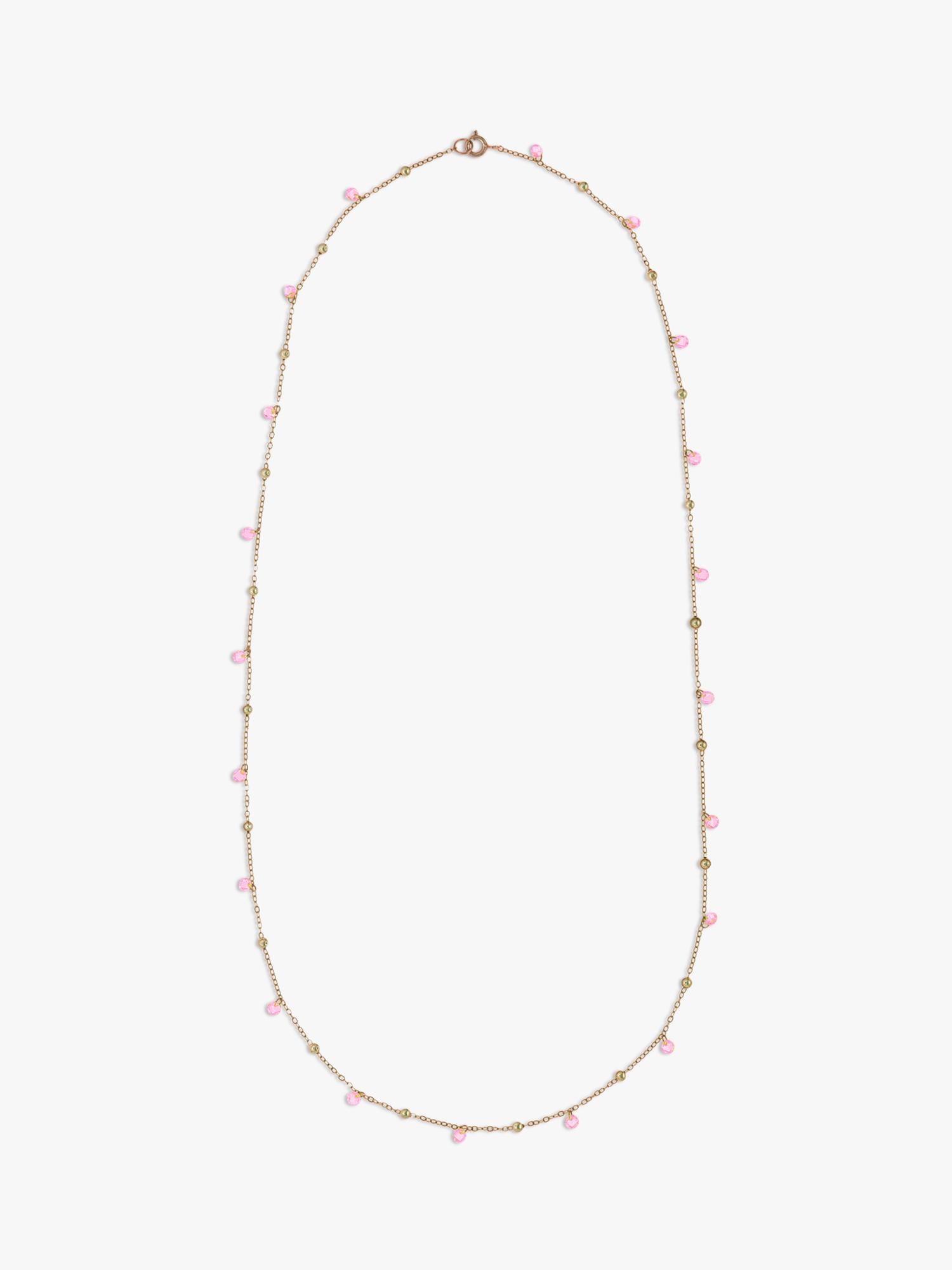 Nina B Tivoli crystal and bead necklace 45cm, UK version