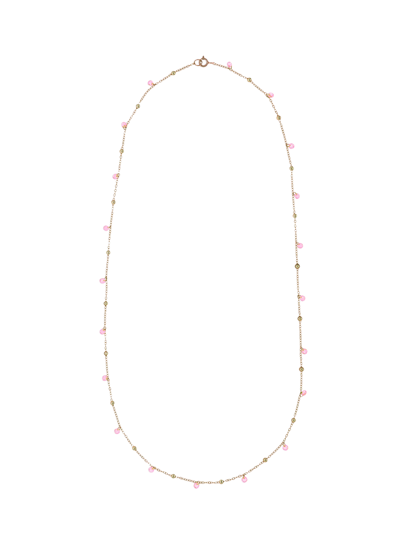 Nina B Tivoli crystal and bead necklace 45cm, UK version