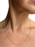 Nina B Tivoli crystal and bead necklace 45cm, UK version