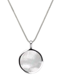 Nina B circular pendant necklace 45cm chain - British product