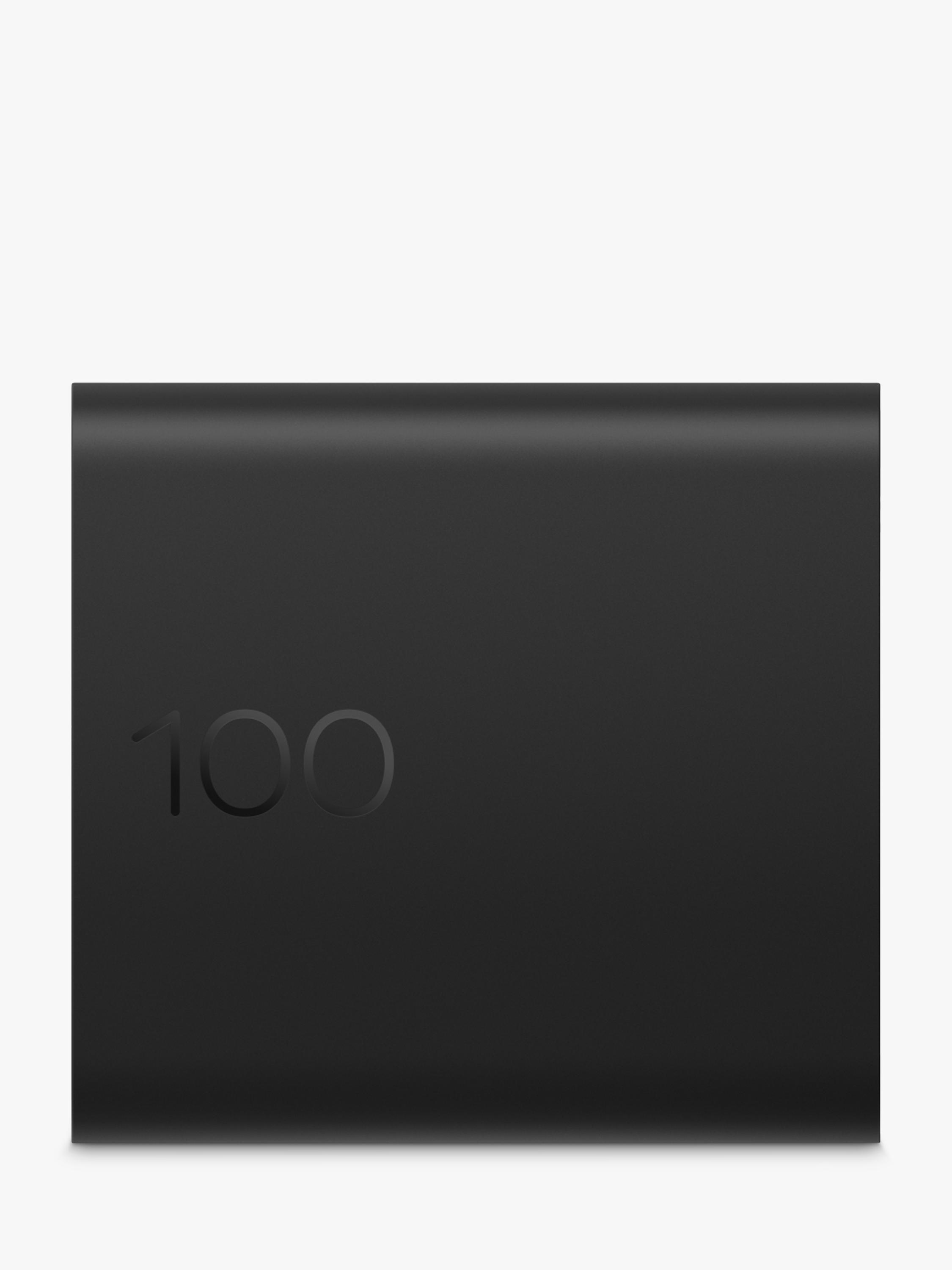 HP 100W GaN Wall Charger Black compact - British product