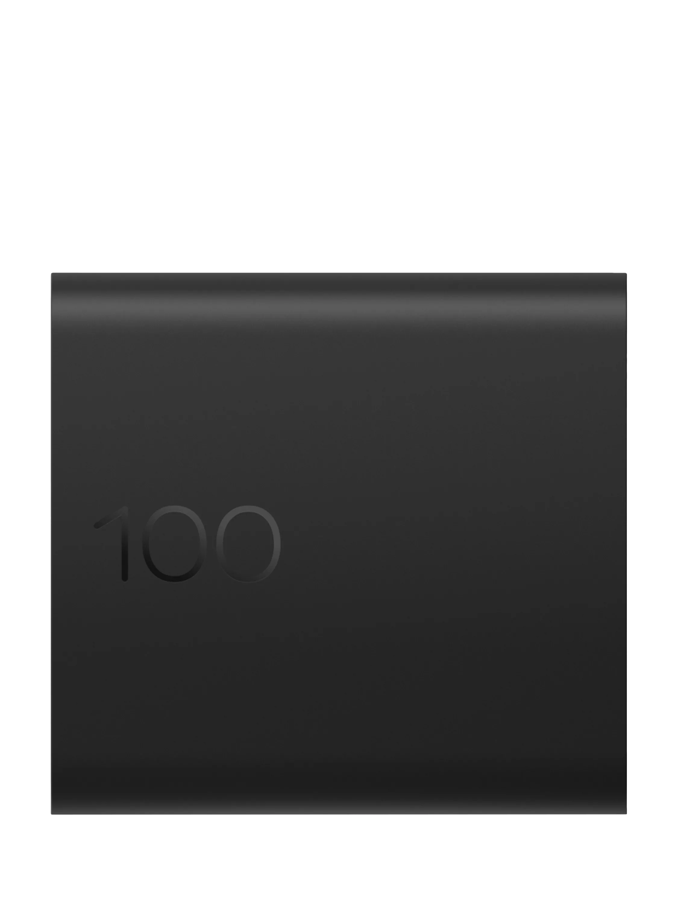 HP 100W GaN Wall Charger Black compact - British product