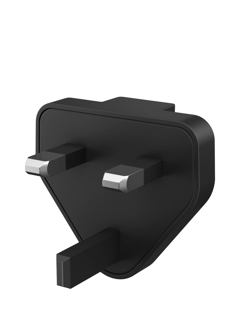 HP 100W GaN Wall Charger Black compact - British product