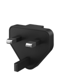 HP 100W GaN Wall Charger Black compact - British product
