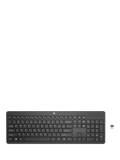HP 230 wireless keyboard black, UK version