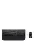 HP 580C wireless keyboard and mouse combo with palm rest (British brand)