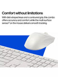 HP 490C wireless keyboard mouse combo white, imported from the UK