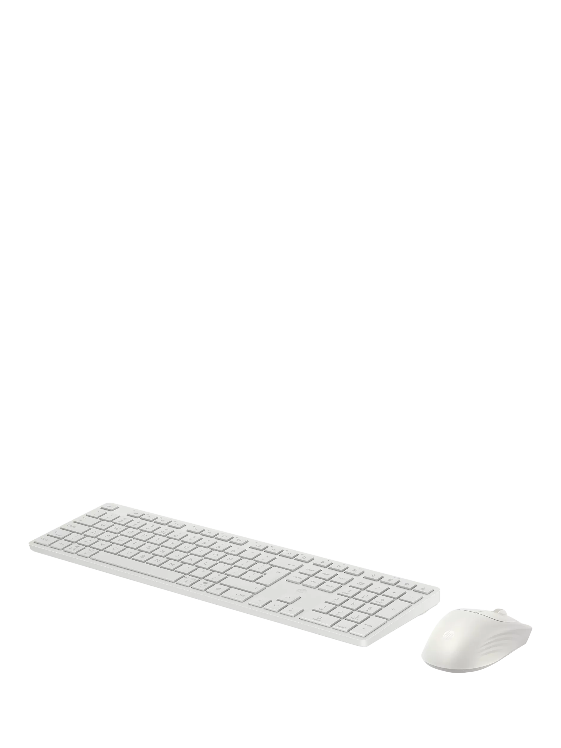 HP 490C wireless keyboard mouse combo white, imported from the UK