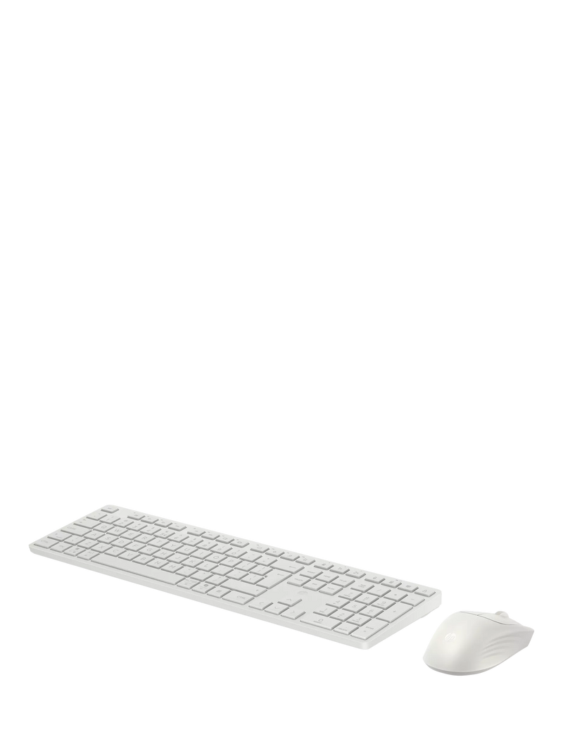 HP 490C wireless keyboard mouse combo white, imported from the UK
