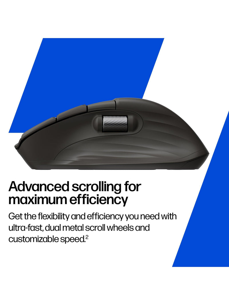 HP 780M Fast Scroll Wireless Mouse Black - British product