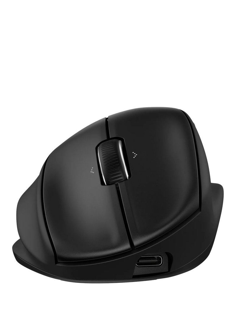 HP 720M Tilt Ergonomic Wireless Mouse Black, UK version