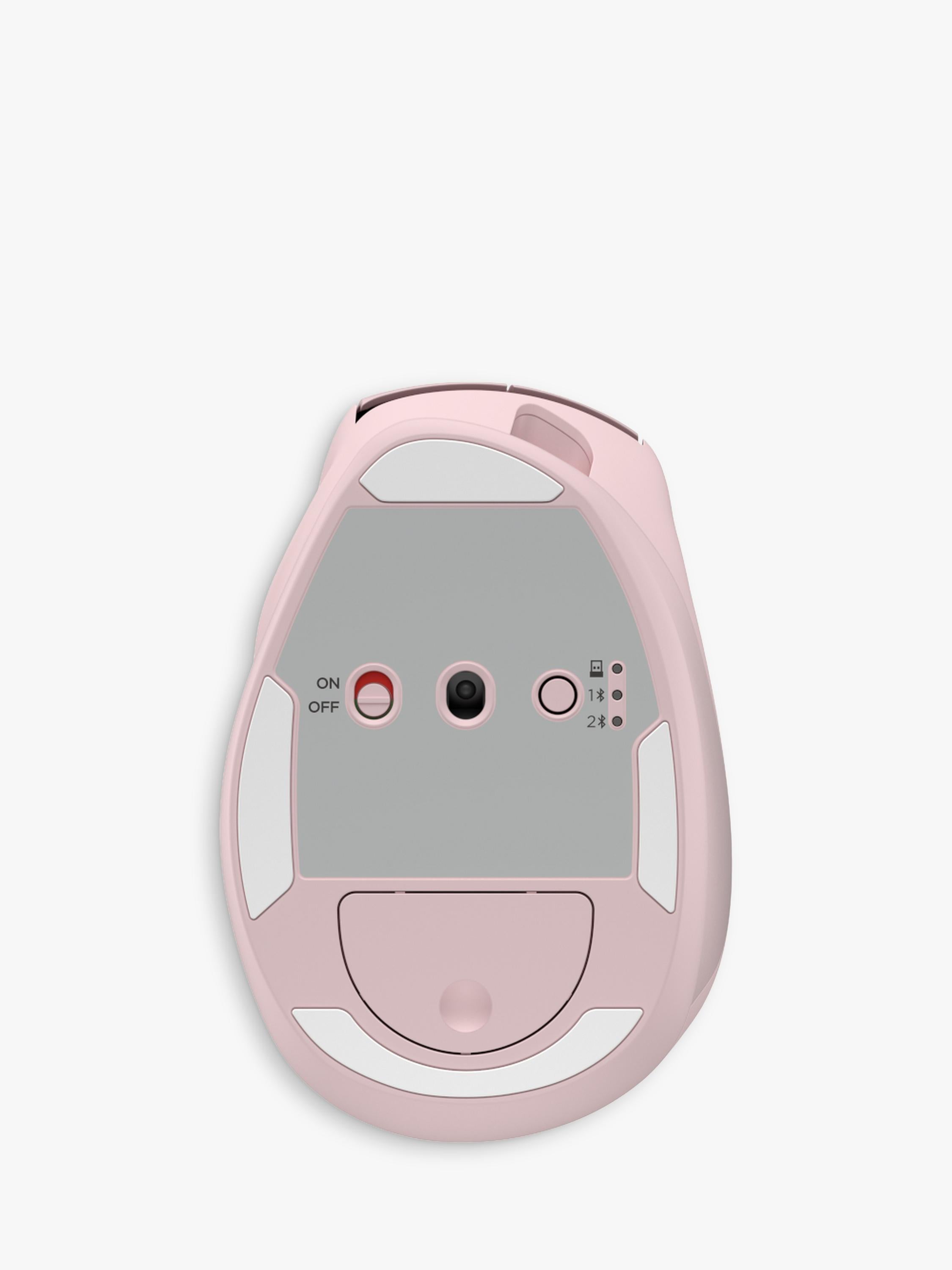HP tilt ergonomic wireless mouse pink, imported from the UK