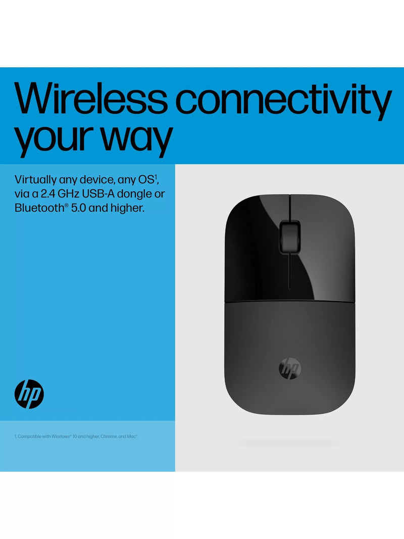HP Z3700 slim wireless mouse black (British brand)