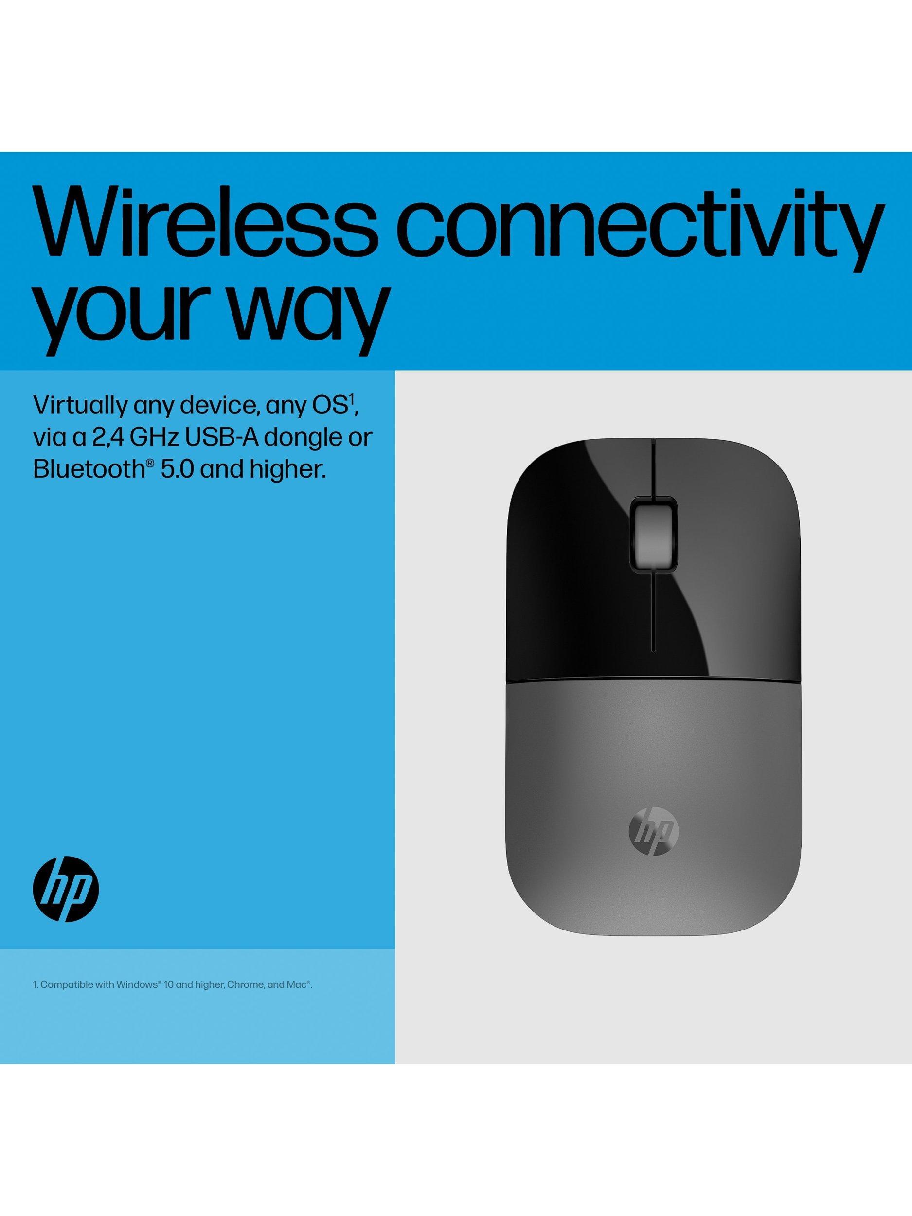 HP Z3700 wireless mouse silver - British product