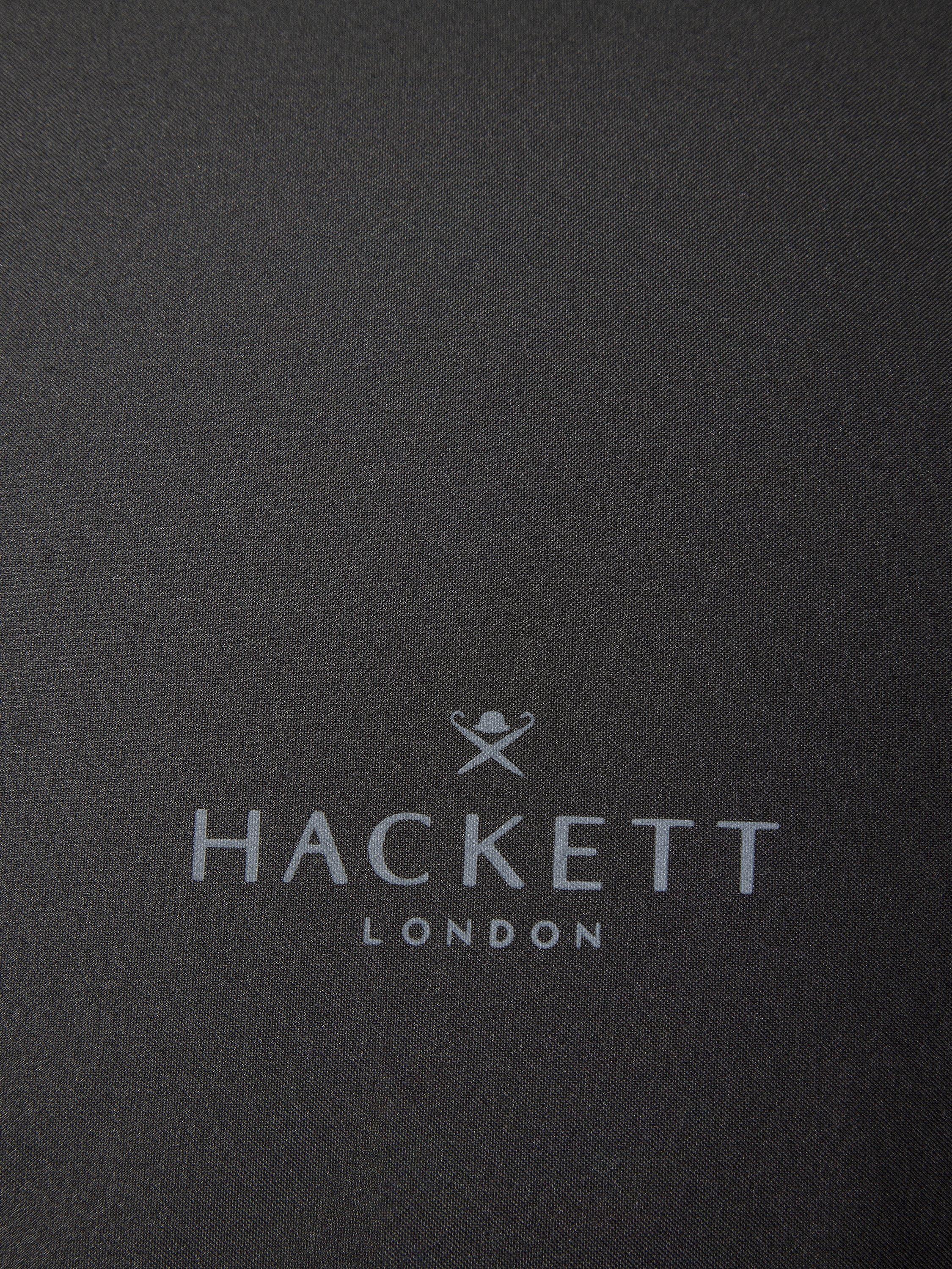 Hackett London black folding umbrella (British brand)