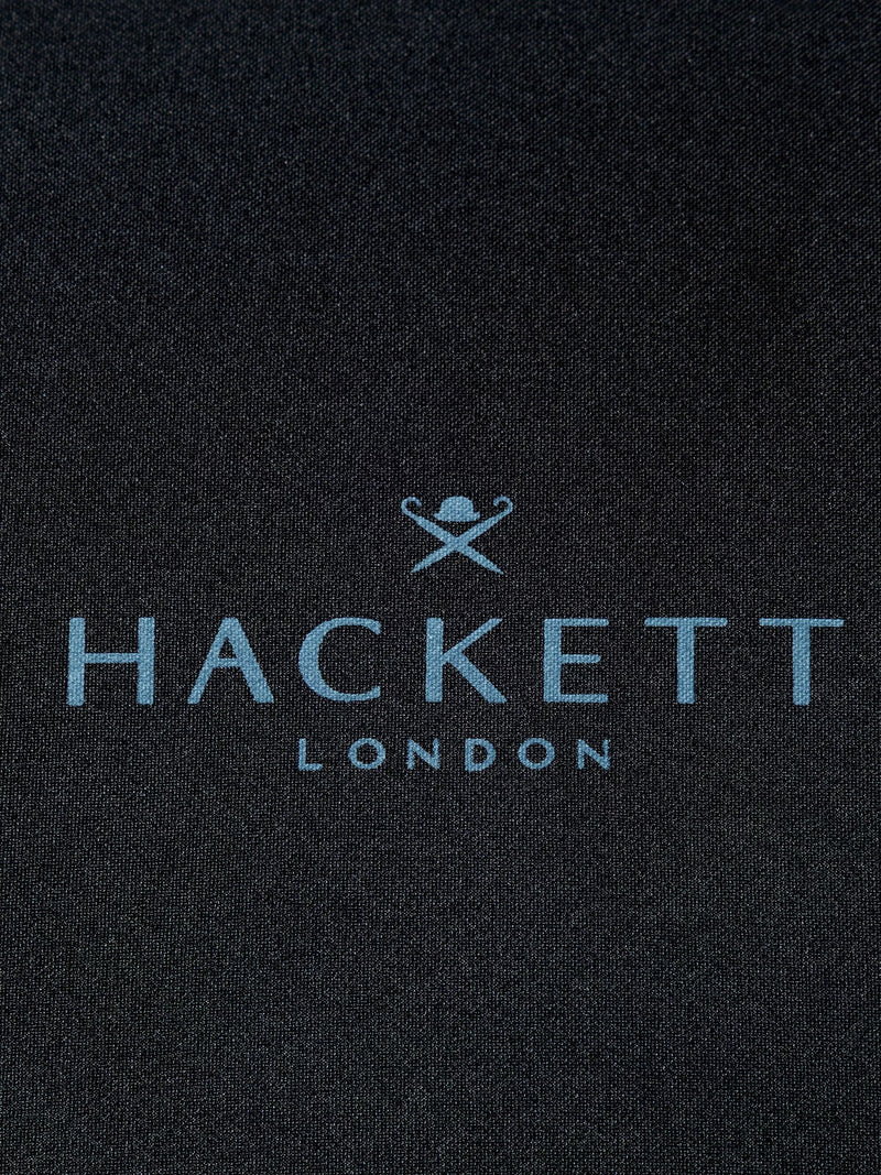 Hackett London folding umbrella black manual telescope (British brand)