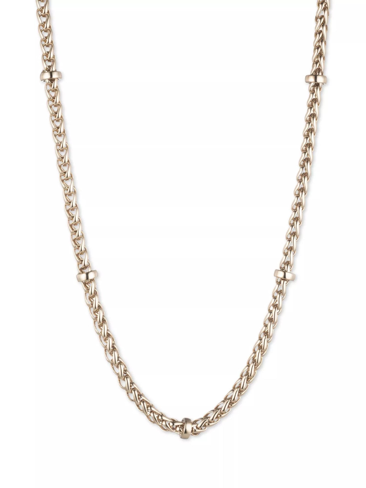 Ralph Lauren gold braided chain necklace, imported from the UK