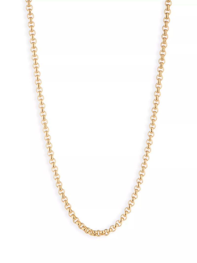 Lauren Ralph Lauren Beckett gold chain link necklace (British brand)