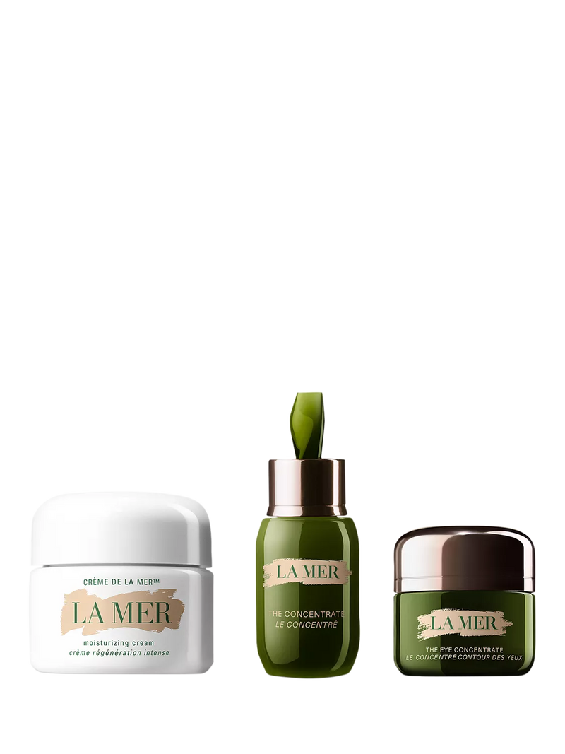 La Mer Glowing Hydration Collection 3-piece skincare set (British brand)
