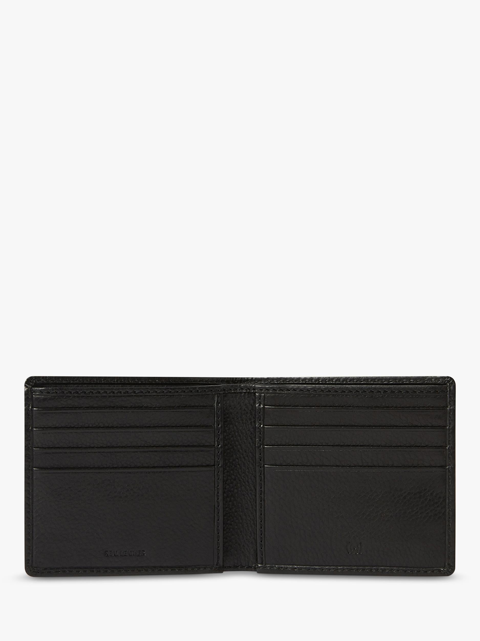 OSPREY LONDON deboss leather billfold wallet - British product