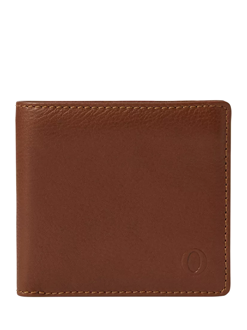 OSPREY LONDON Deboss East West Leather Billfold Wallet