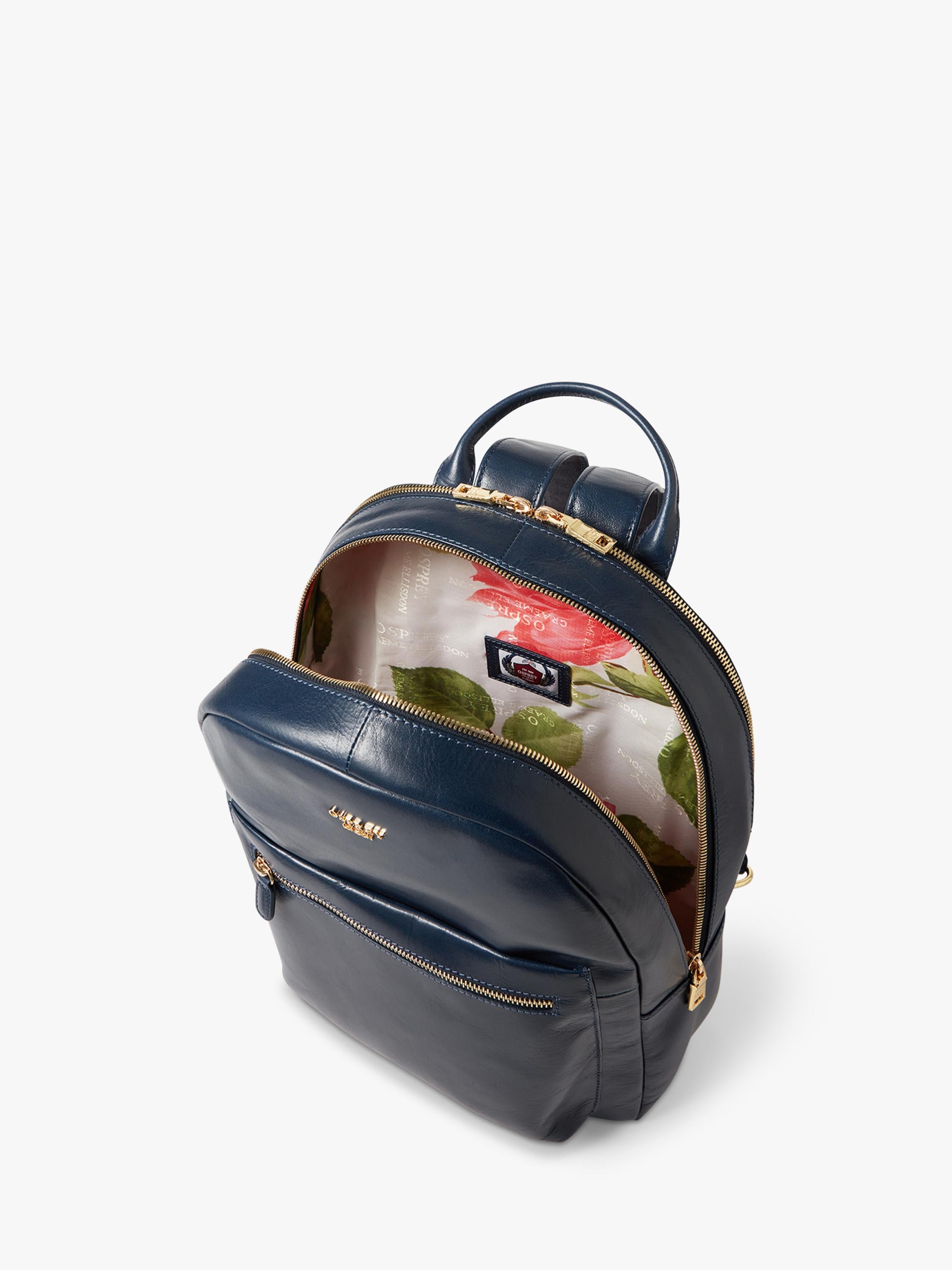 OSPREY LONDON Adaline leather backpack, UK version