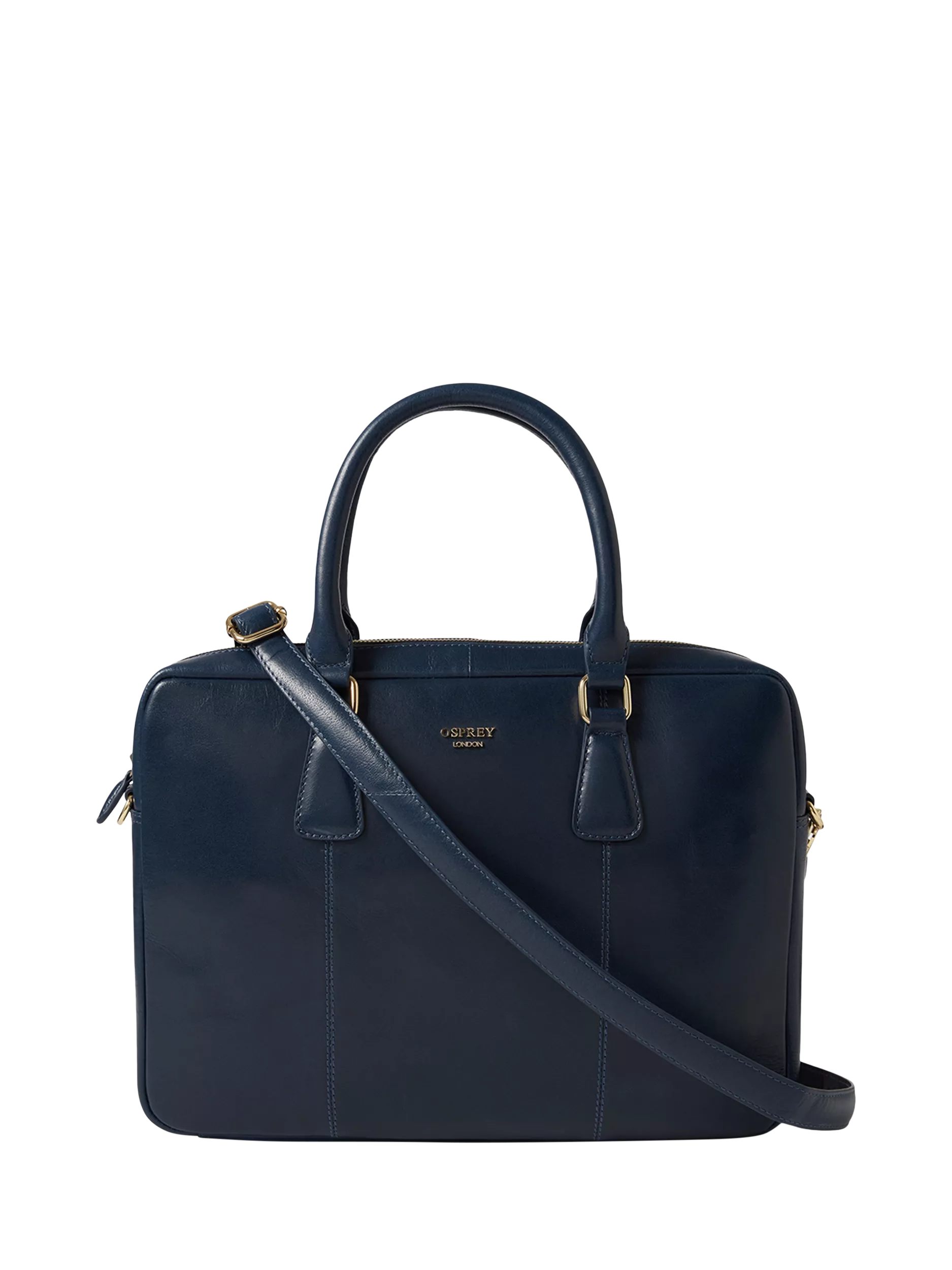 OSPREY LONDON Adaline leather briefcase - British product
