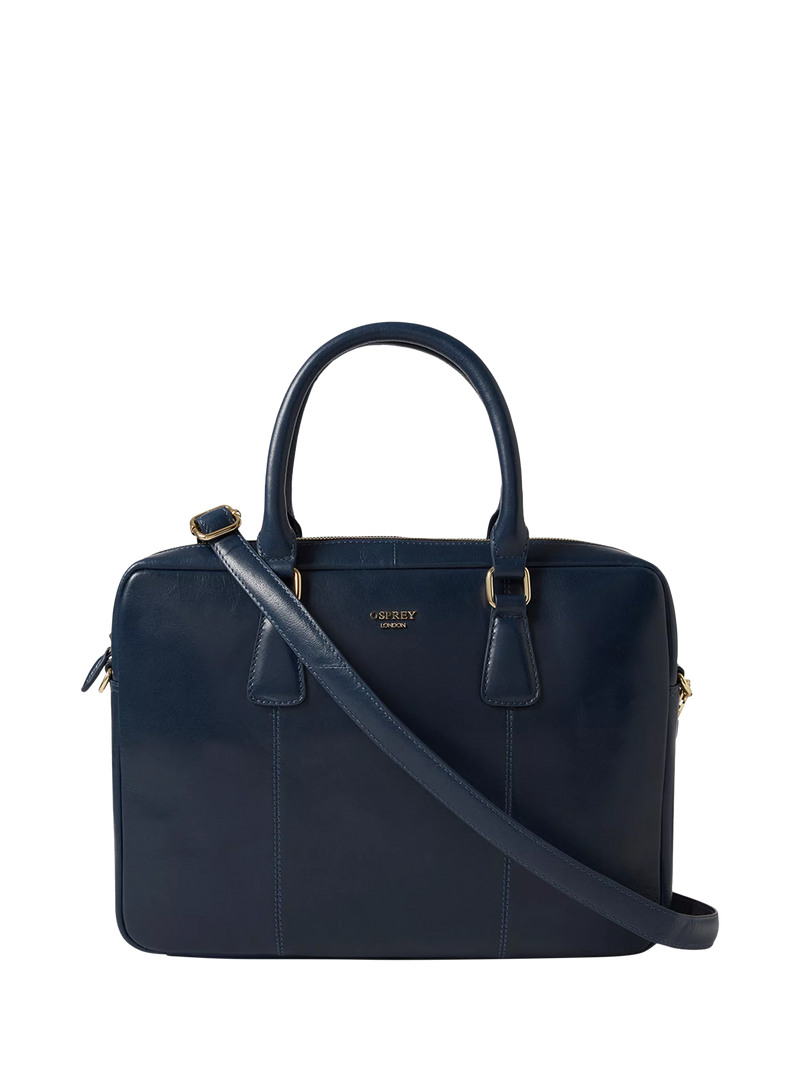 OSPREY LONDON Adaline leather briefcase - British product