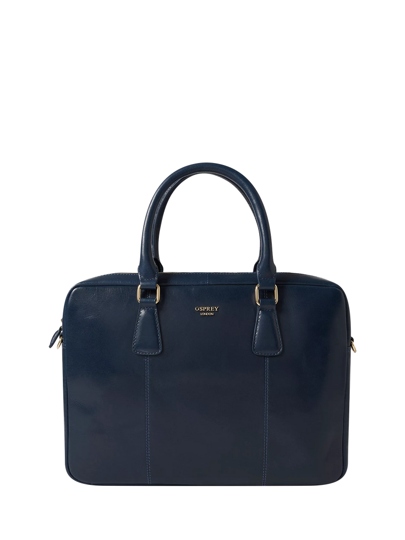 OSPREY LONDON Adaline leather briefcase - British product