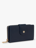 Osprey London Adaline leather purse French Navy, imported from the UK