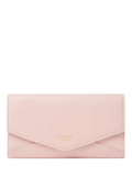 OSPREY LONDON Core Medium Leather Zip Matinee Purse, Ballet