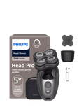 Philips Pro 7000 Series head shaver metallic black - British product