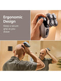 Philips Pro 7000 Series head shaver metallic black - British product