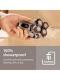Philips Pro 7000 Series head shaver metallic black - British product
